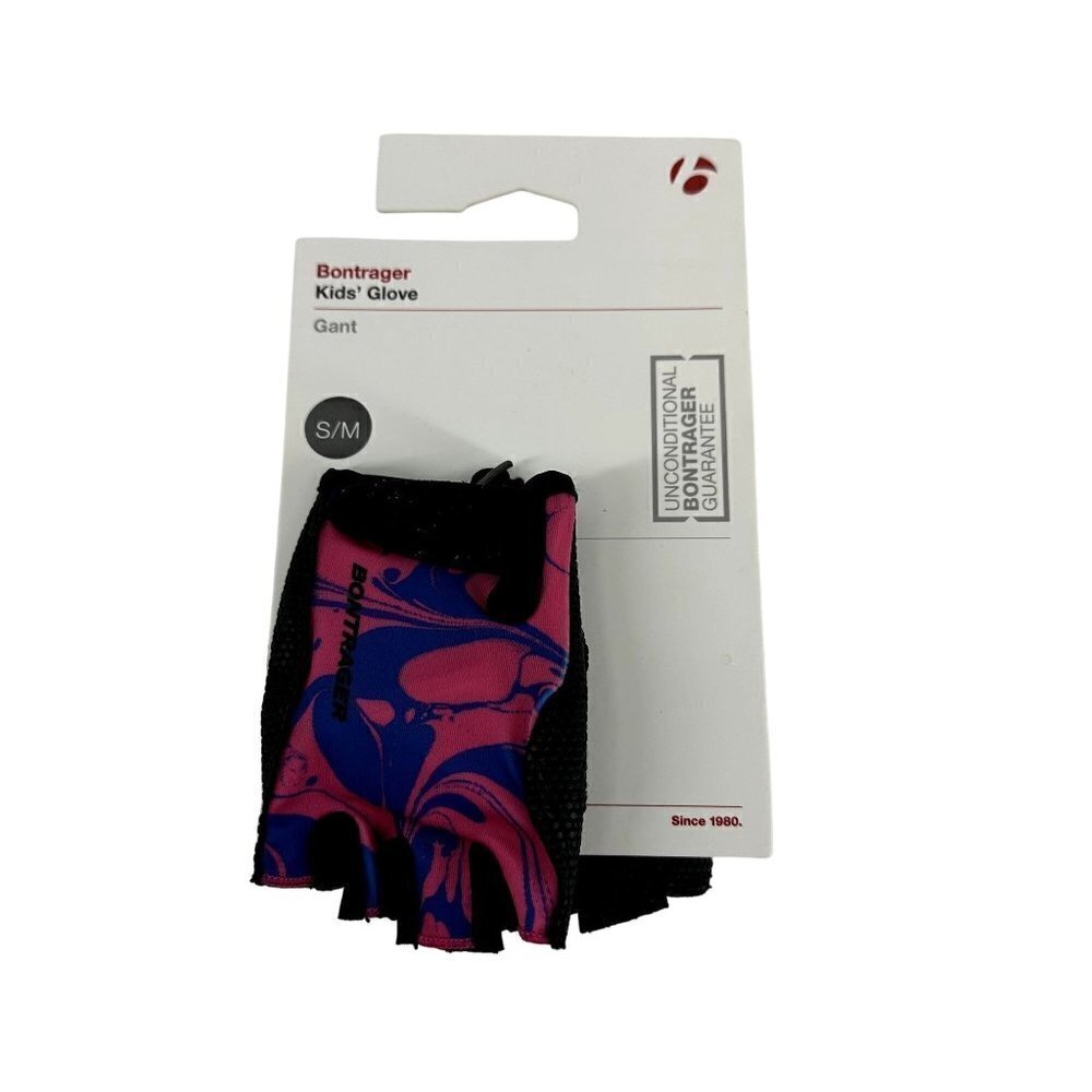 Bontrager Kids' Bike Gloves Pink and Black Size S/M